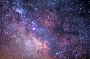 Звездная галактика Скалистая гора, космос, звездное небо