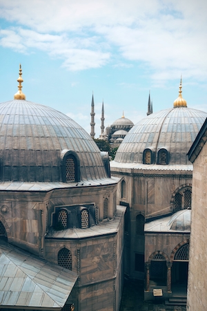 Купола мечети в Стамбуле