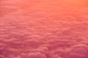 облака на закате 
