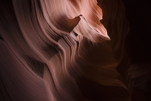 Узоры из песчаника, красные скалы каньона