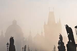 Прага на рассвете