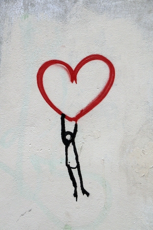 Граффити сердца