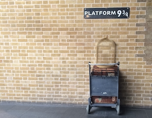 платформа 9 и 3/4, вещи Гарри Поттера