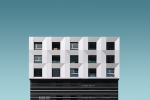 Минимализм в современной архитектуре, фасад здания 