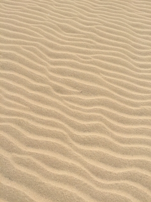волны на песке 