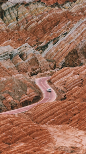 дорога в каньон 