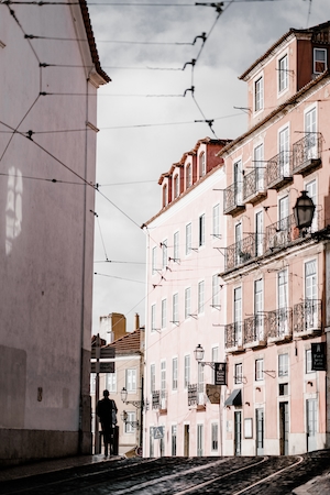 кадр улицы Лиссабона 