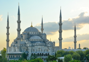 Вид на мечеть Султана Ахмета
