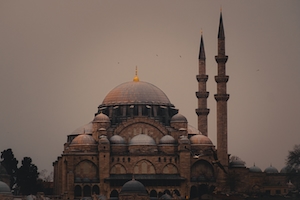 Мечеть на закате 