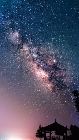 Млечный Путь, звездное небо, космическое пространство 