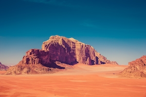 пески в пустыне, пейзаж в пустыне, песчаные карьеры, скалы из песчаника 
