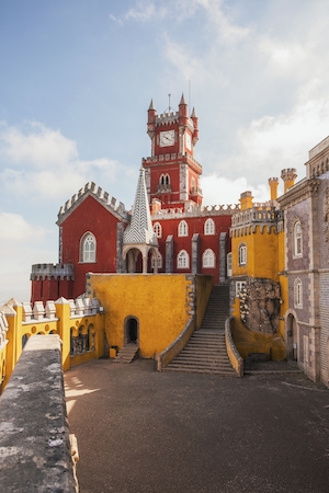 Красный замок в Лиссабоне 