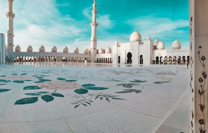 Большая белая мечеть Шейха Зайда, Дубай