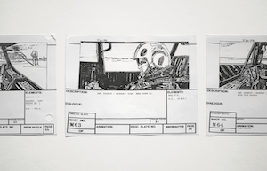 Эталонные копии раскадровки использовались на съемочной площадке во время съемок фильма "Империя наносит удар" в 1979 году. Оригинальные раскадровки были созданы художником Джо Джонстоном.