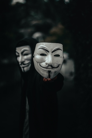 маска анонимуса 