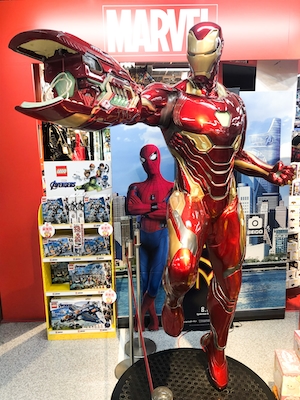 Железный человек, игрушка в виде героя Марвел, человек-паук 