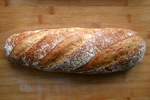 буханка хлеба, крупный план
