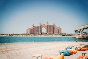 отель Атлантис в Дубае, прибрежная полоса