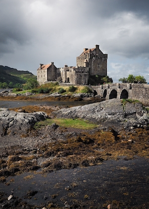 Замок Эйлин Донан в Шотландии