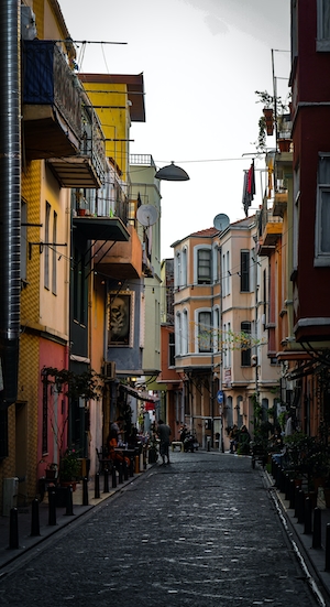 Цветные улицы Стамбула 