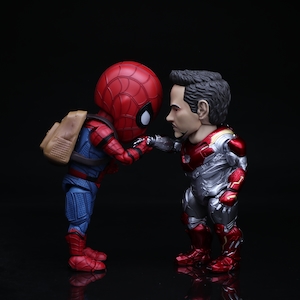 Человек-паук и Железный Человек