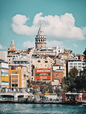 Галатская башня в Стамбуле, Турция