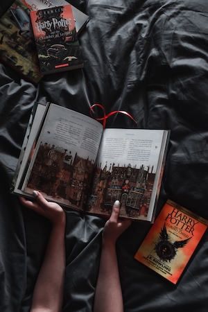 книги серии "Гарри Поттер"