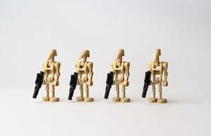 Армия боевых дроидов Lego