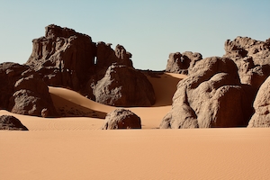 Алжирская Сахара, пустыня 