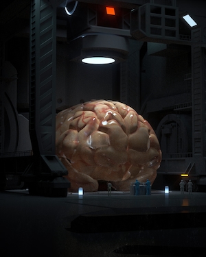 3D-модель мозга 