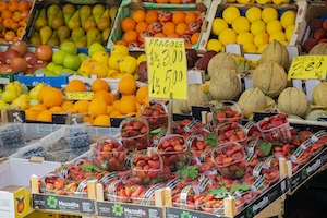 Продуктовый рынок в Венеции